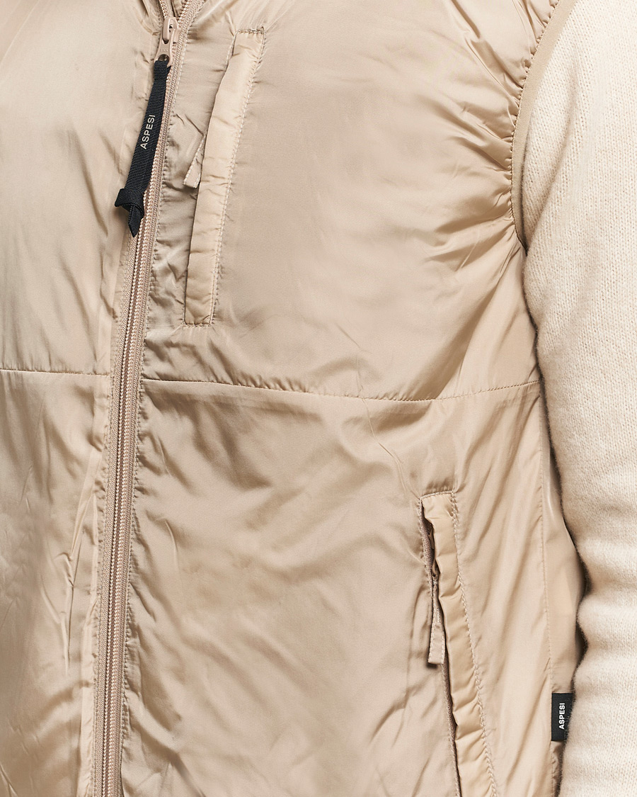 Herre | Jakker | Aspesi | Jil Padded Vest Beige