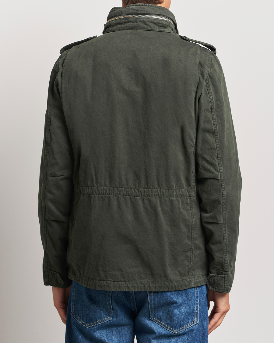 Herre | Jakker | Aspesi | Lined Cotton Field Jacket Military