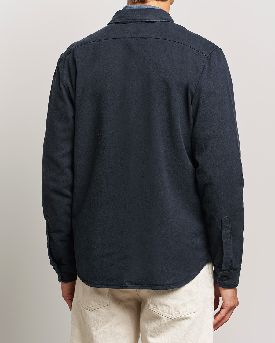 Herre | Skjorter | Aspesi | Cotton Utility Shirt Navy