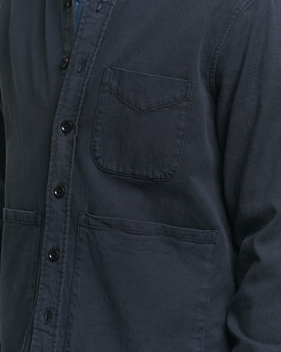 Herre | Skjorter | Aspesi | Cotton Utility Shirt Navy