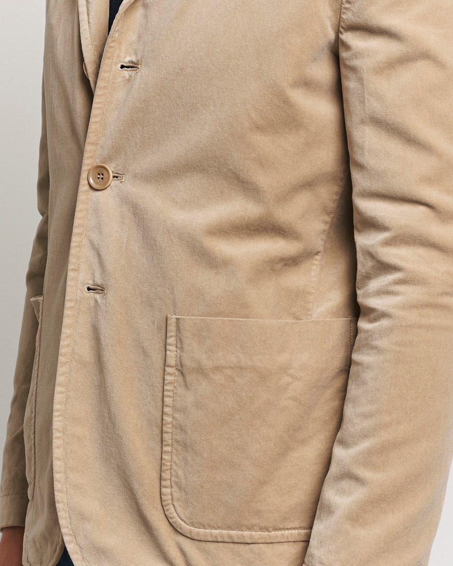 Herre | Dressjakker | Aspesi | Velvet Casual Jacket Beige