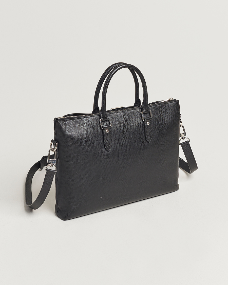 Herre | Louis Vuitton Pre-Owned Anton Brief Taiga Noir Silver | Louis Vuitton Pre-Owned | Anton Brief Taiga Noir Silver