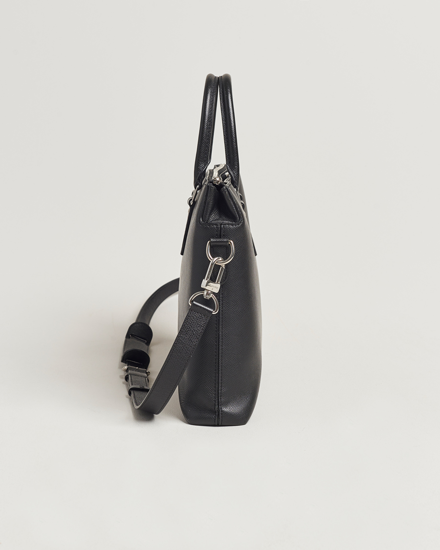 Herre | Louis Vuitton Pre-Owned Anton Brief Taiga Noir Silver | Louis Vuitton Pre-Owned | Anton Brief Taiga Noir Silver