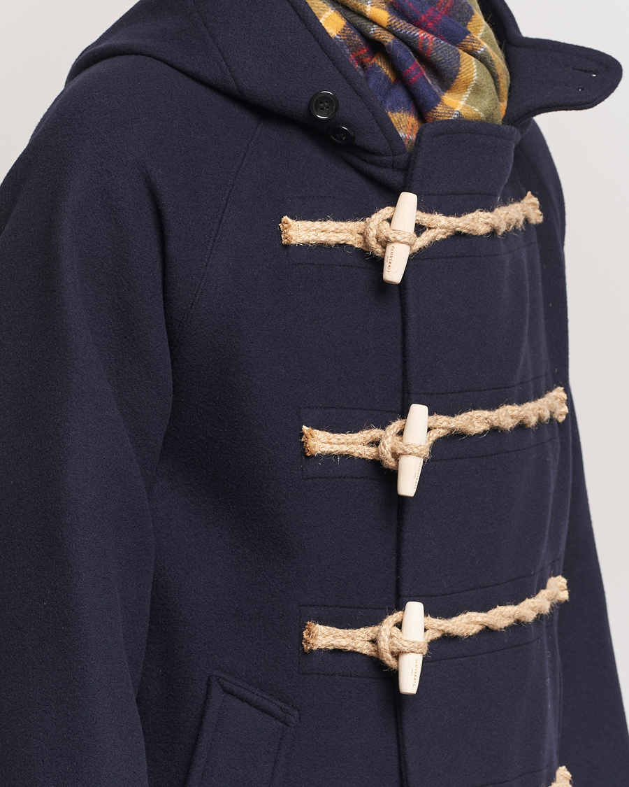 Herre | Jakker | Gloverall | Huxley Duffle Coat Navy