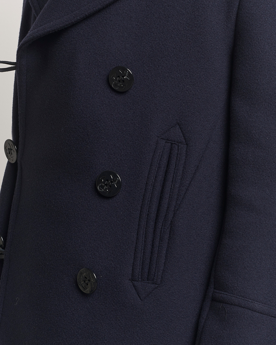 Herre | Jakker | Gloverall | Tennyson Peacoat Navy