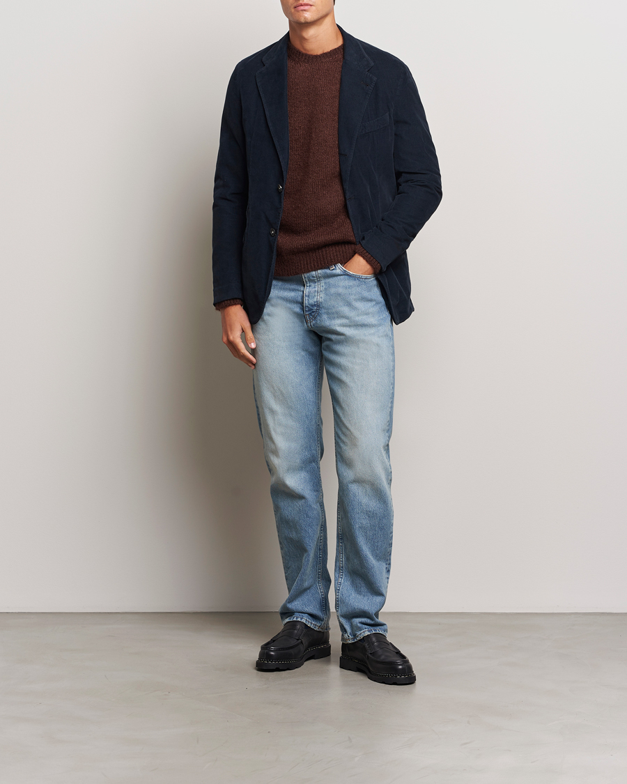 Herre | Dressjakker | Massimo Alba | Baby Corduroy Blazer Navy
