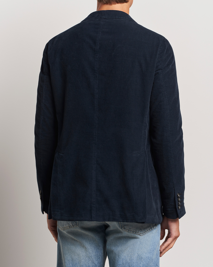 Herre | Dressjakker | Massimo Alba | Baby Corduroy Blazer Navy