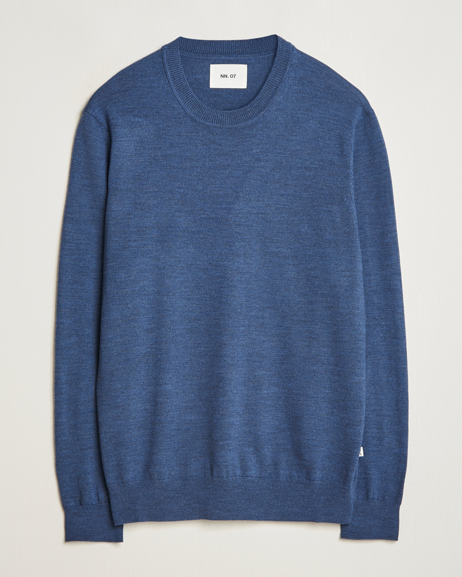 Herre | Gensere | NN07 | Ted Merino Crew Neck Pullover Bering Sea