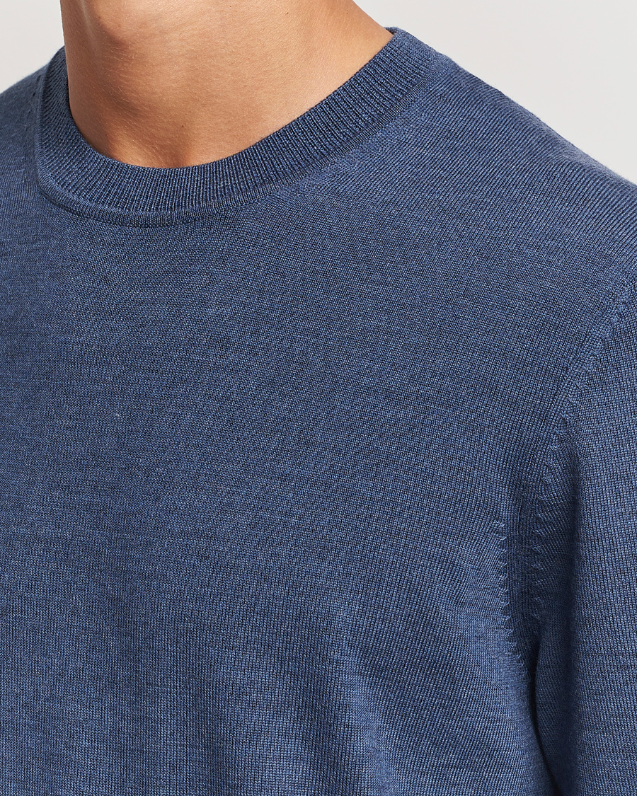 Herre | Gensere | NN07 | Ted Merino Crew Neck Pullover Bering Sea