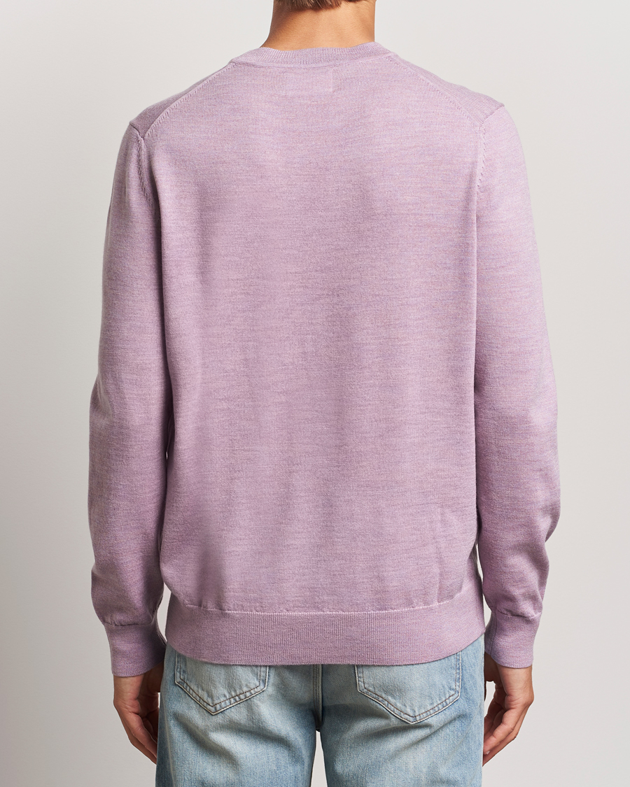 Herre | Gensere | NN07 | Ted Merino Crew Neck Pullover Grape Shake