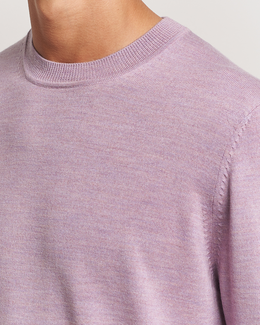 Herre | Gensere | NN07 | Ted Merino Crew Neck Pullover Grape Shake