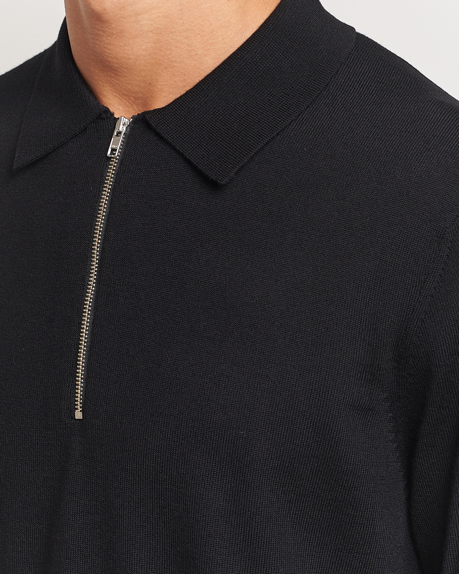 Herre | Gensere | NN07 | Sergio Half Zip Black