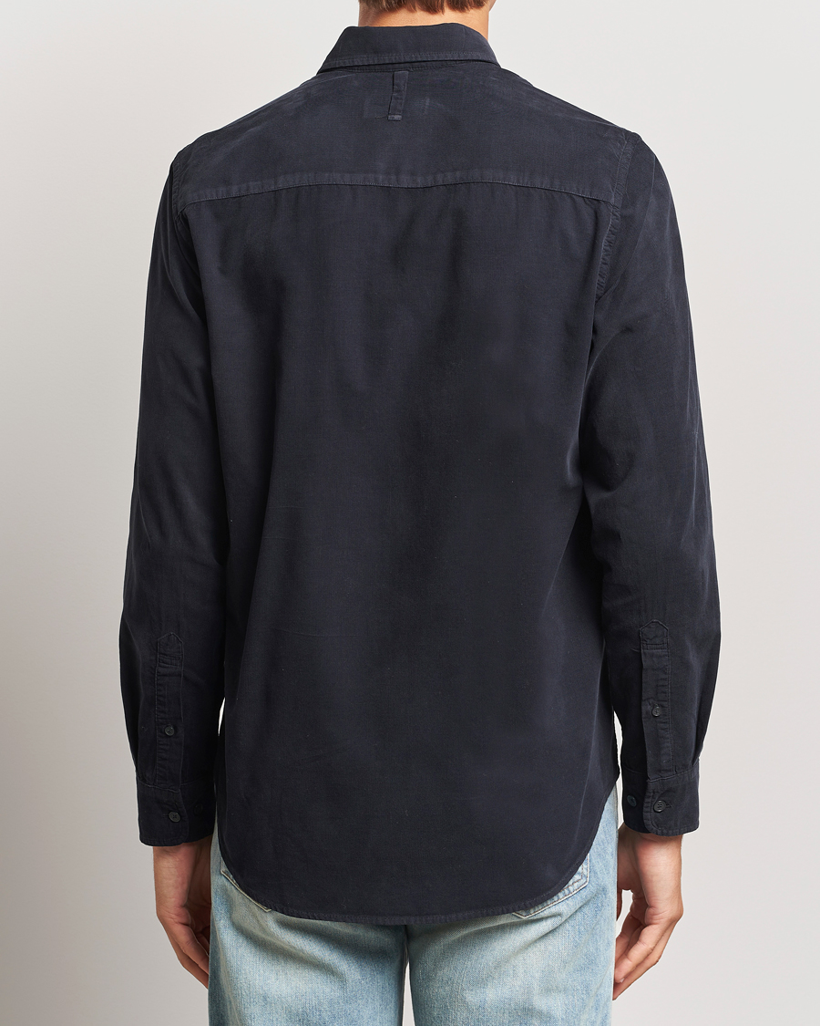 Herre | Skjorter | NN07 | Arne Baby Cord Shirt Black