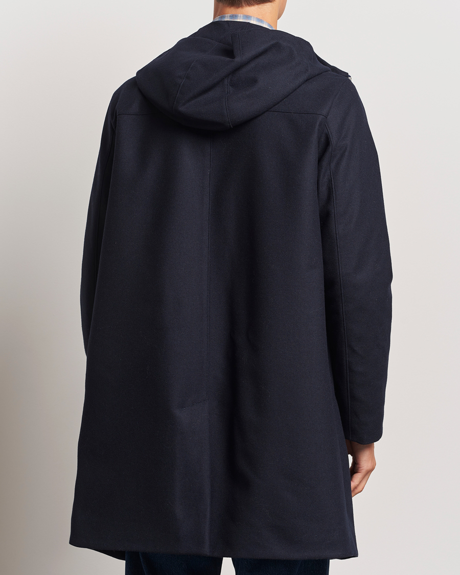 Herre | Jakker | NN07 | Knox Hooded Coat Navy Blue