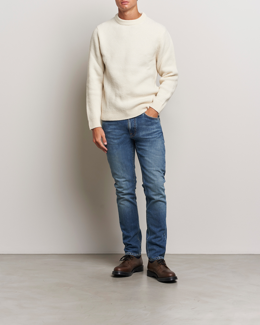 Herre | Jeans | Nudie Jeans | Lean Dean Jeans Blue Delusion