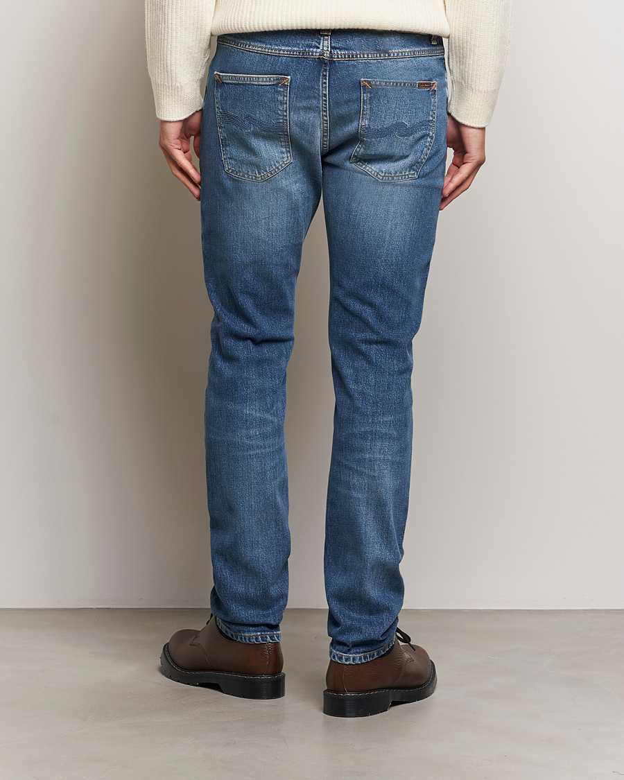 Herre | Jeans | Nudie Jeans | Lean Dean Jeans Blue Delusion