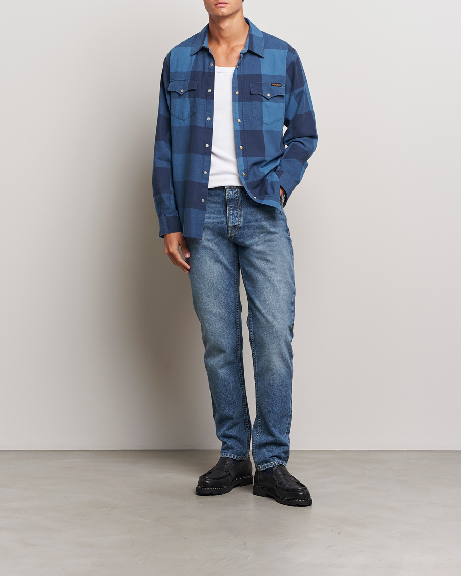 Herre | Jeans | Nudie Jeans | Steady Eddie II Jeans Blue Haze