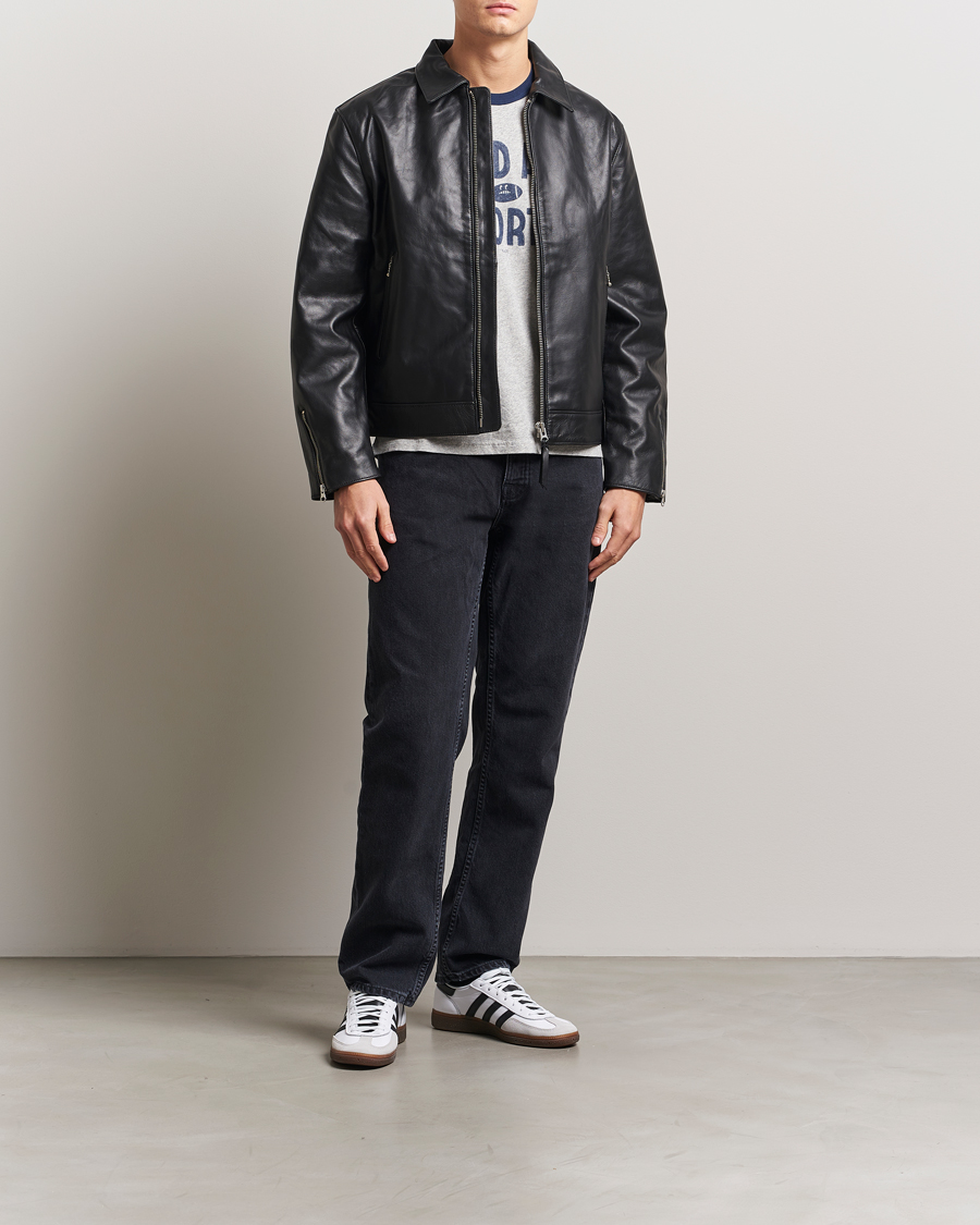 Herre | Jakker | Nudie Jeans | Eddy Rider Leather Jacket Black