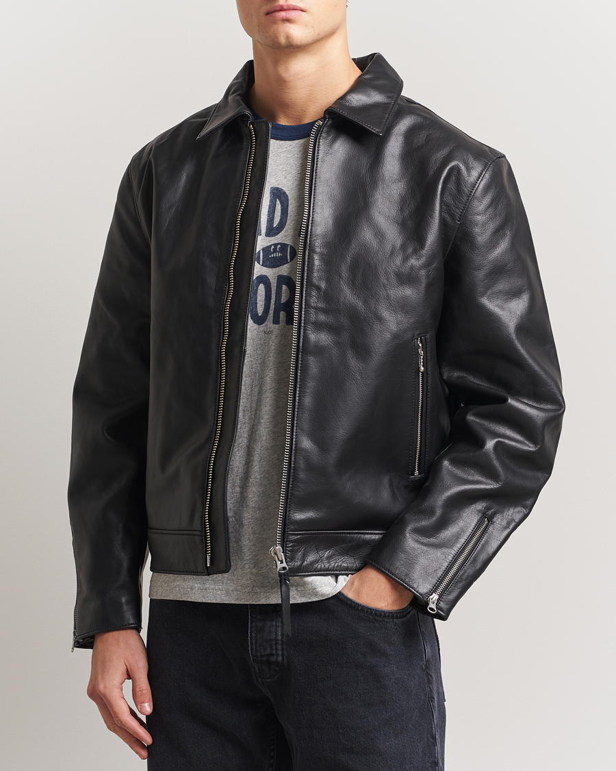 Herre | Jakker | Nudie Jeans | Eddy Rider Leather Jacket Black