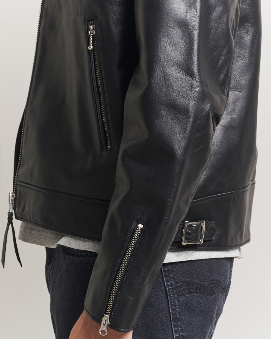 Herre | Jakker | Nudie Jeans | Eddy Rider Leather Jacket Black