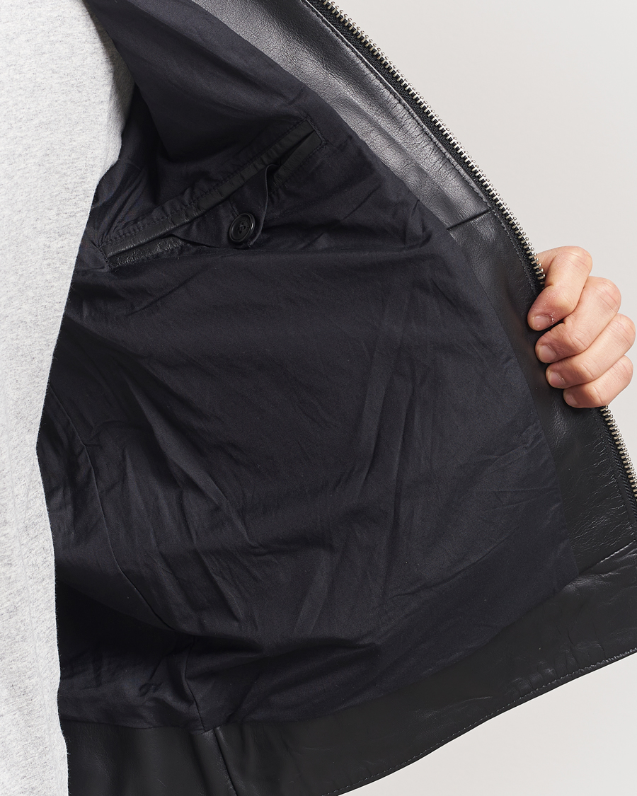 Herre | Jakker | Nudie Jeans | Eddy Rider Leather Jacket Black