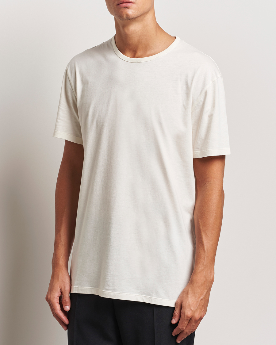 Herre | T-Shirts | Paul Smith | Artist Rib Crew Neck T-Shirt White