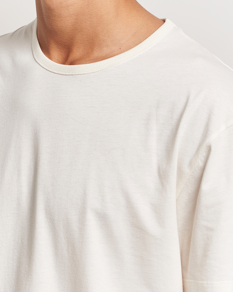 Herre | T-Shirts | Paul Smith | Artist Rib Crew Neck T-Shirt White