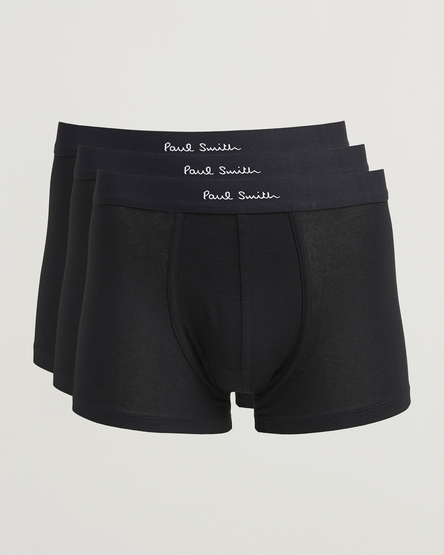 Herre | Undertøy | Paul Smith | 3-Pack Trunk Black