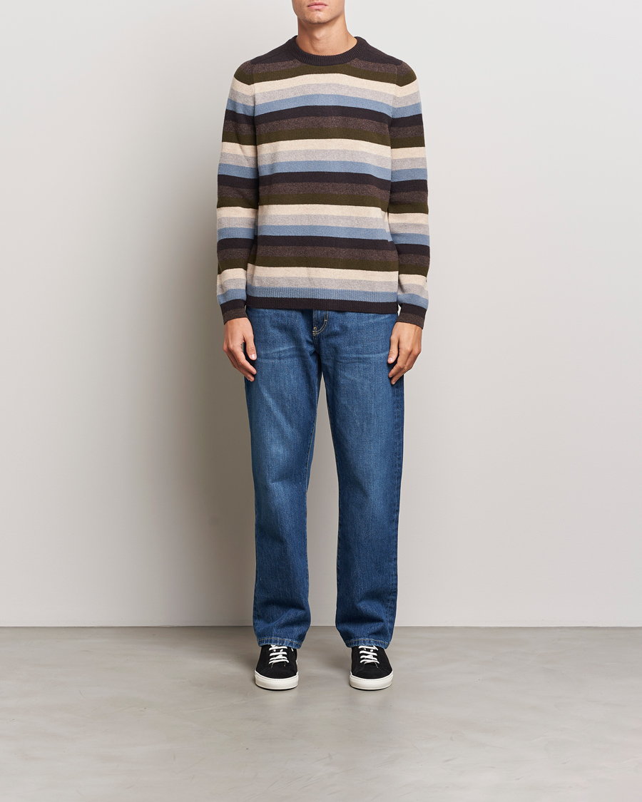Herre | Gensere | Paul Smith | Striped Lambswool Knitted Sweater Multi