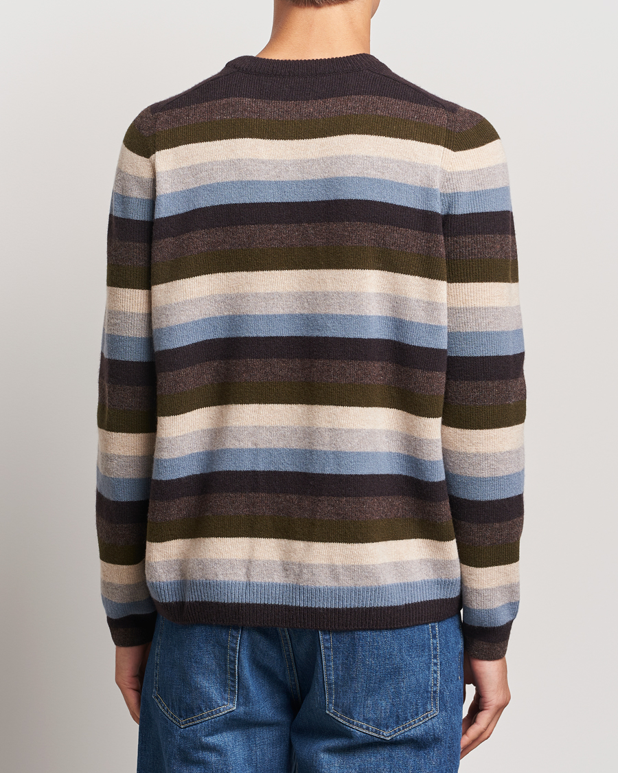 Herre | Gensere | Paul Smith | Striped Lambswool Knitted Sweater Multi