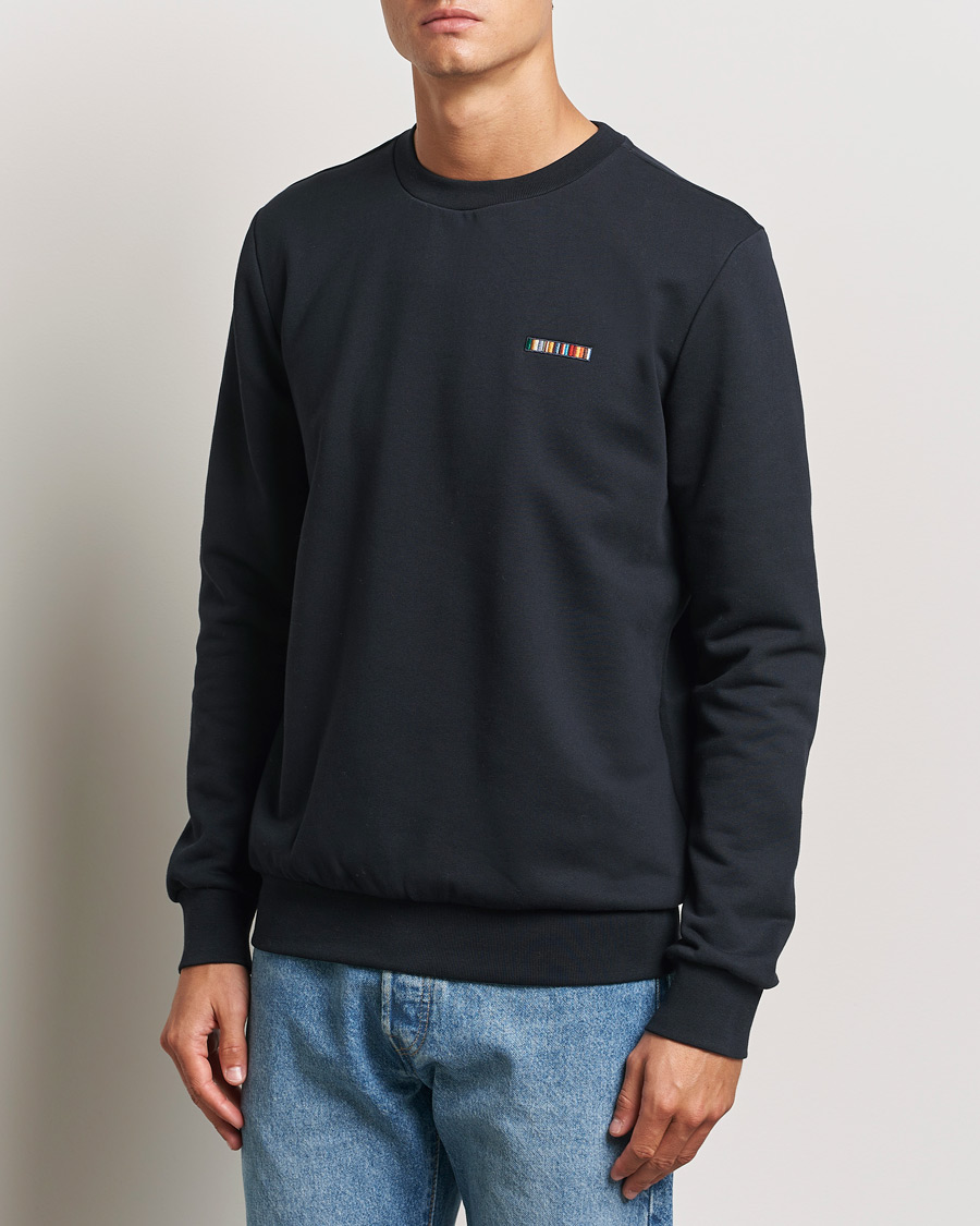 Herre | Gensere | Paul Smith | Embroidery Crew Neck Sweatshirt Navy