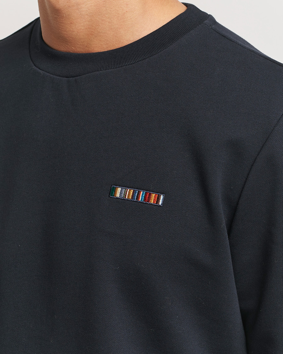 Herre | Gensere | Paul Smith | Embroidery Crew Neck Sweatshirt Navy
