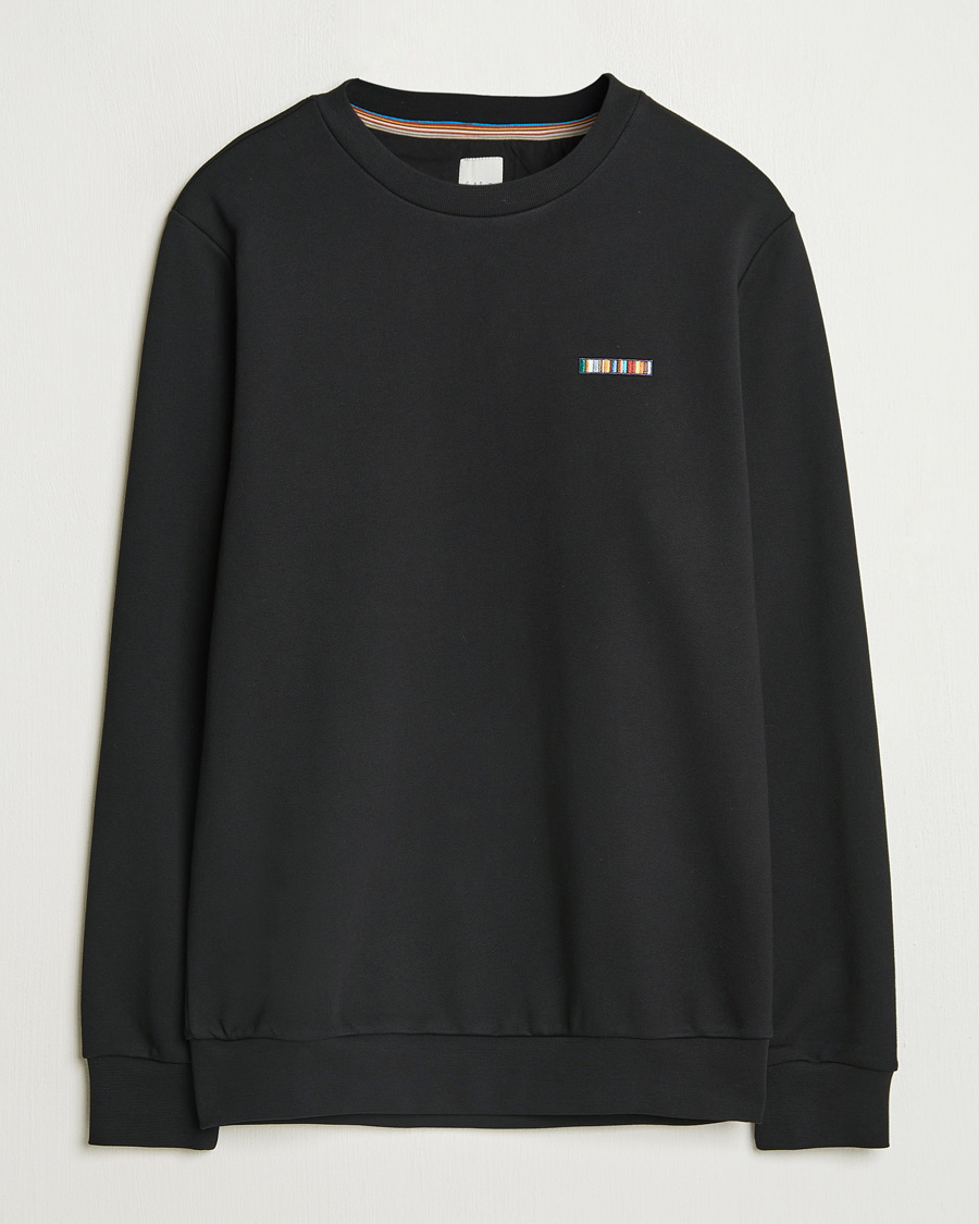 Herre | Gensere | Paul Smith | Embroidery Crew Neck Sweatshirt Black