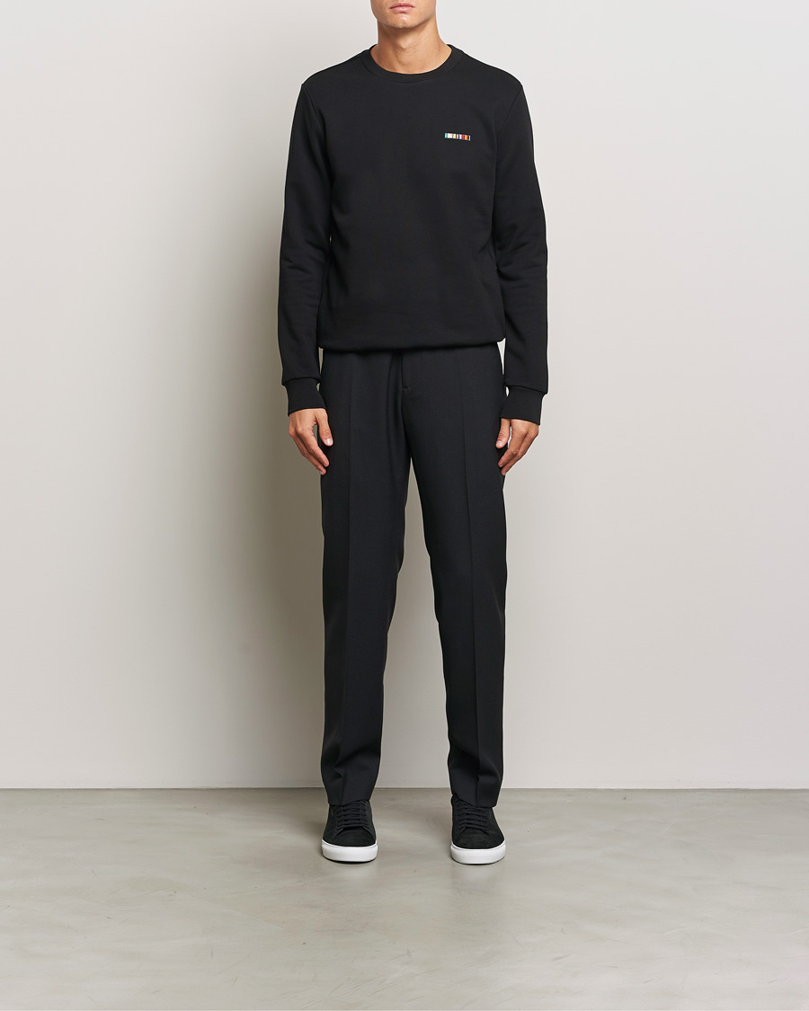 Herre | Gensere | Paul Smith | Embroidery Crew Neck Sweatshirt Black