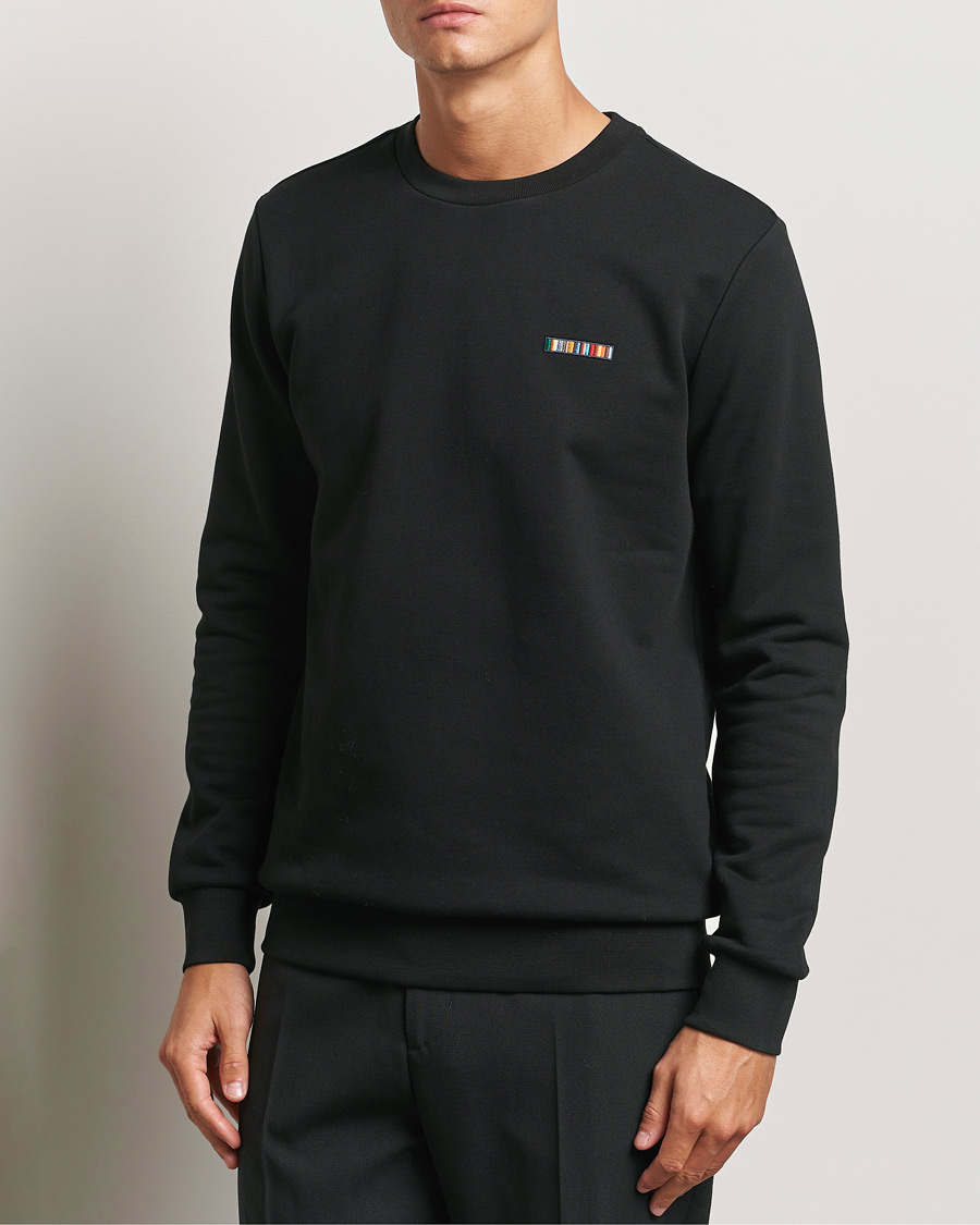 Herre | Gensere | Paul Smith | Embroidery Crew Neck Sweatshirt Black