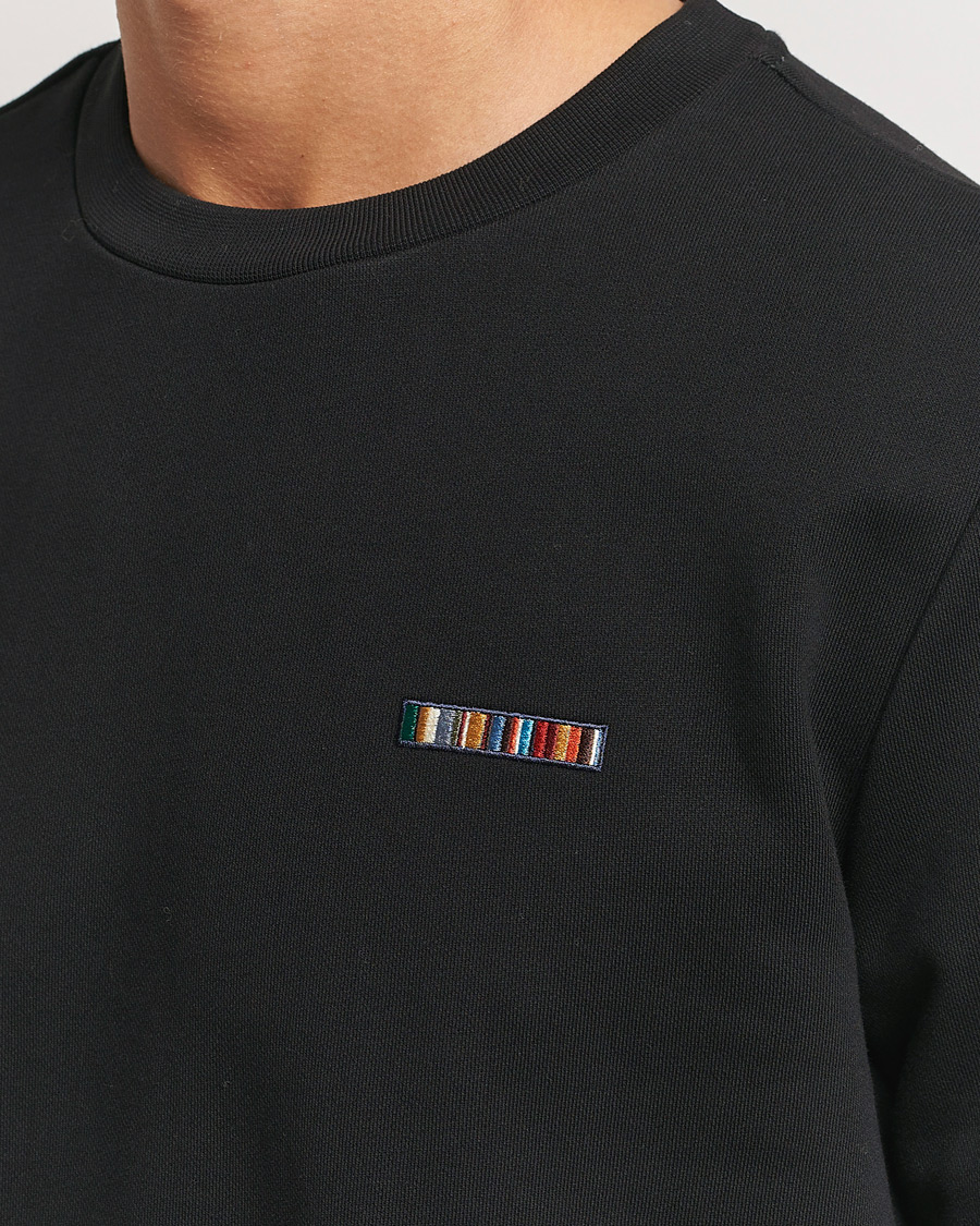 Herre | Gensere | Paul Smith | Embroidery Crew Neck Sweatshirt Black