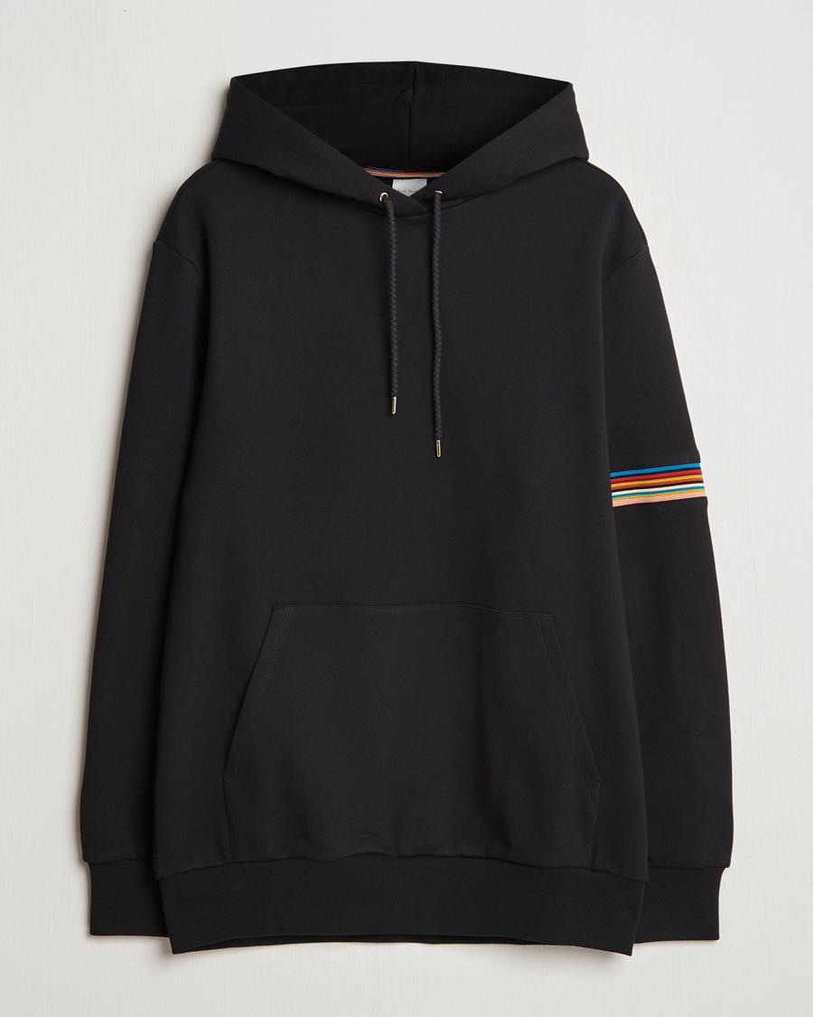Herre | Gensere | Paul Smith | Striped Arm Hoodie Black