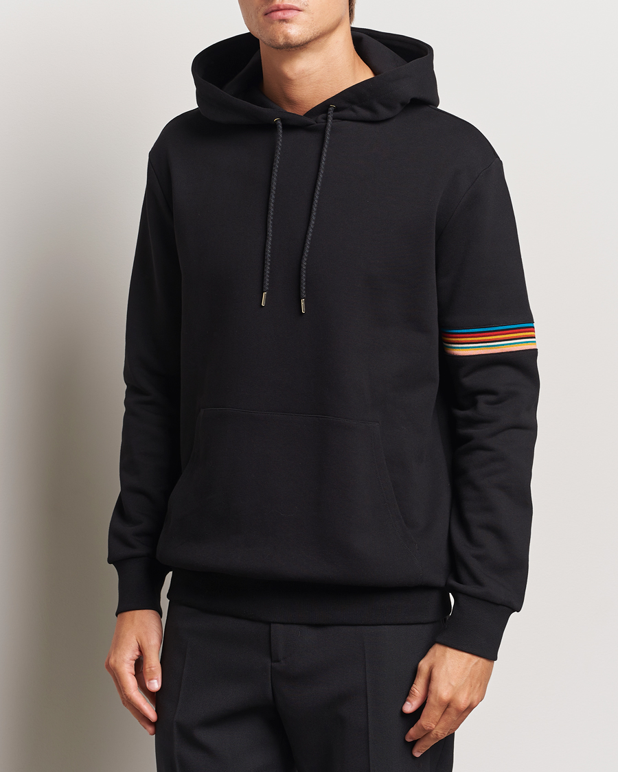 Herre | Gensere | Paul Smith | Striped Arm Hoodie Black