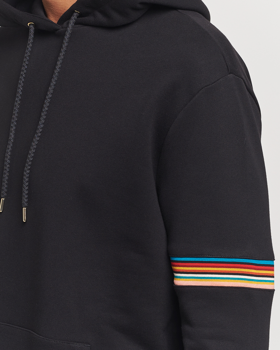 Herre | Gensere | Paul Smith | Striped Arm Hoodie Black