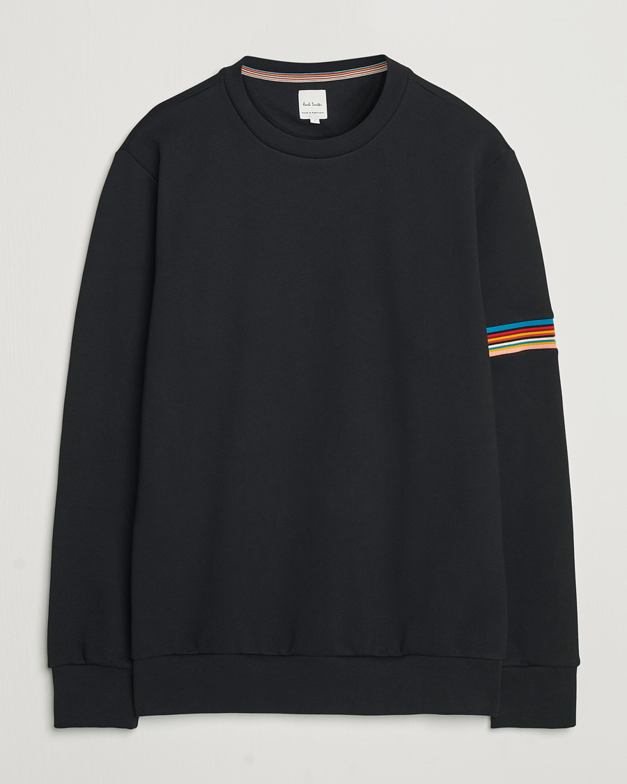 Herre | Gensere | Paul Smith | Striped Arm Sweatshirt Black