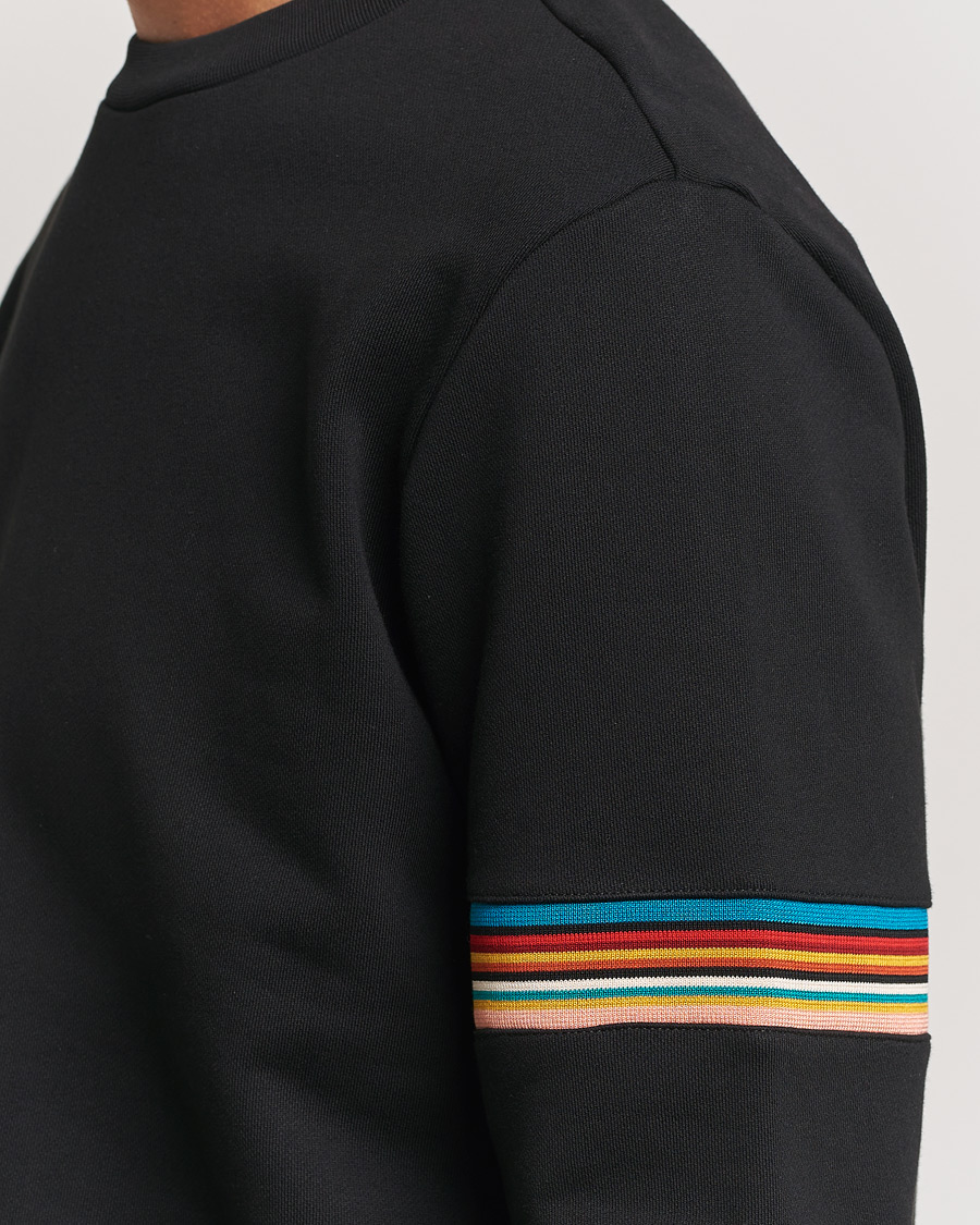 Herre | Gensere | Paul Smith | Striped Arm Sweatshirt Black
