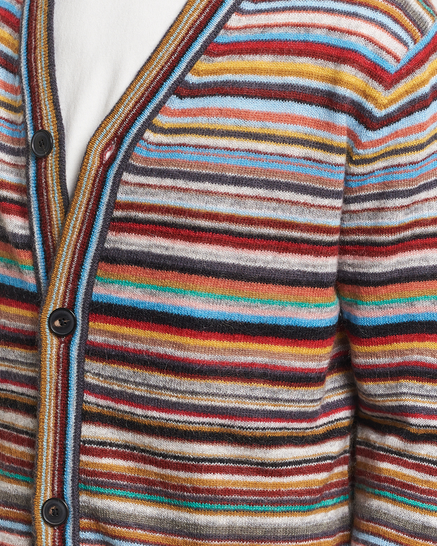 Herre | Gensere | Paul Smith | Striped Wool Cardigan Multi