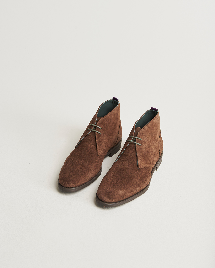 Herre | PS Paul Smith Drummond Suede Chukka Boot Dark Brown | PS Paul Smith | Drummond Suede Chukka Boot Dark Brown