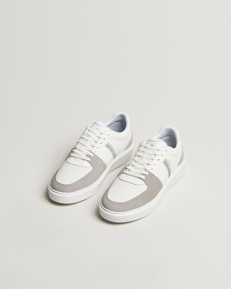 Herre | PS Paul Smith Tyne Two Tone Sneaker White/Beige | PS Paul Smith | Tyne Two Tone Sneaker White/Beige