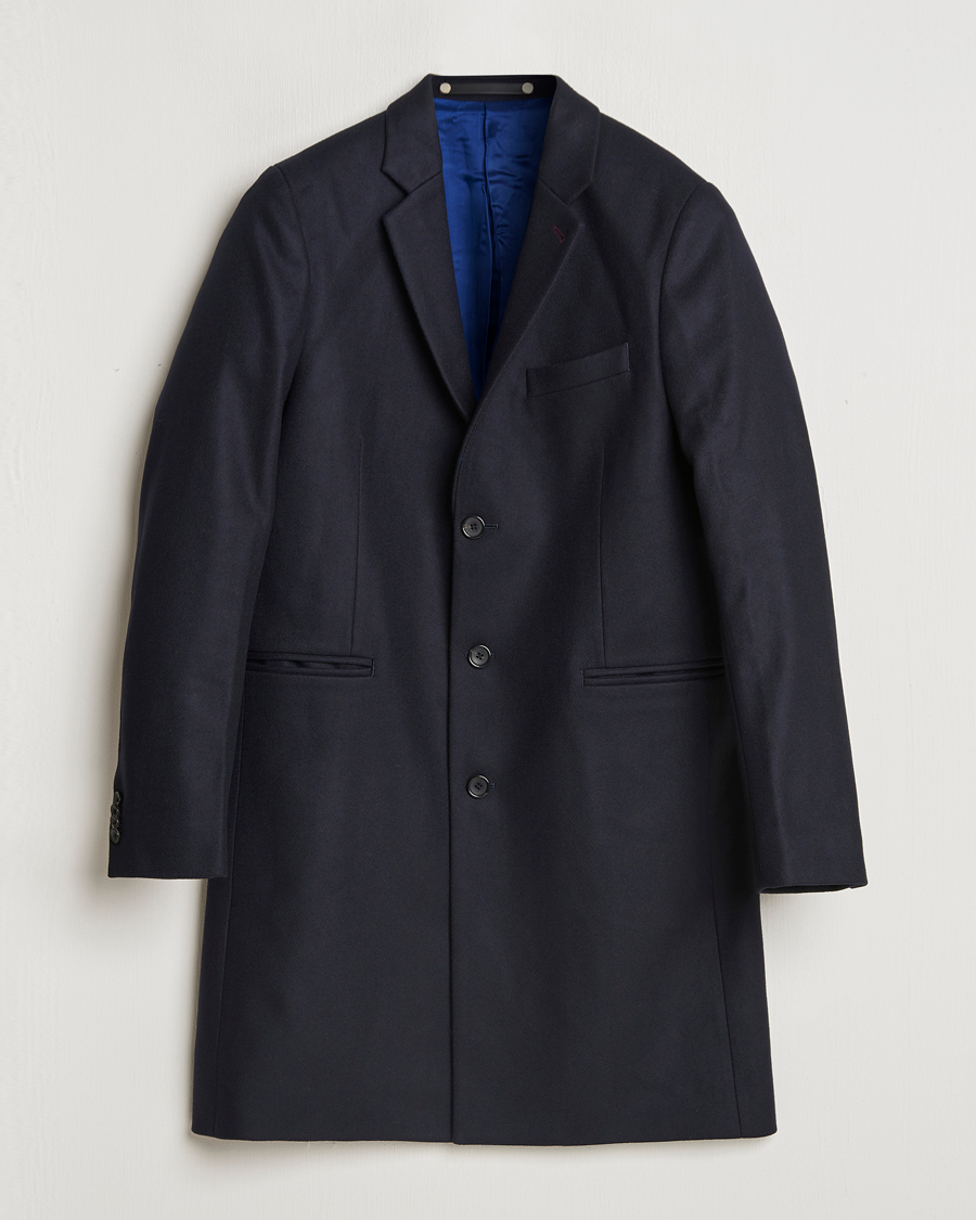 Herre | Jakker | PS Paul Smith | Wool Coat Navy