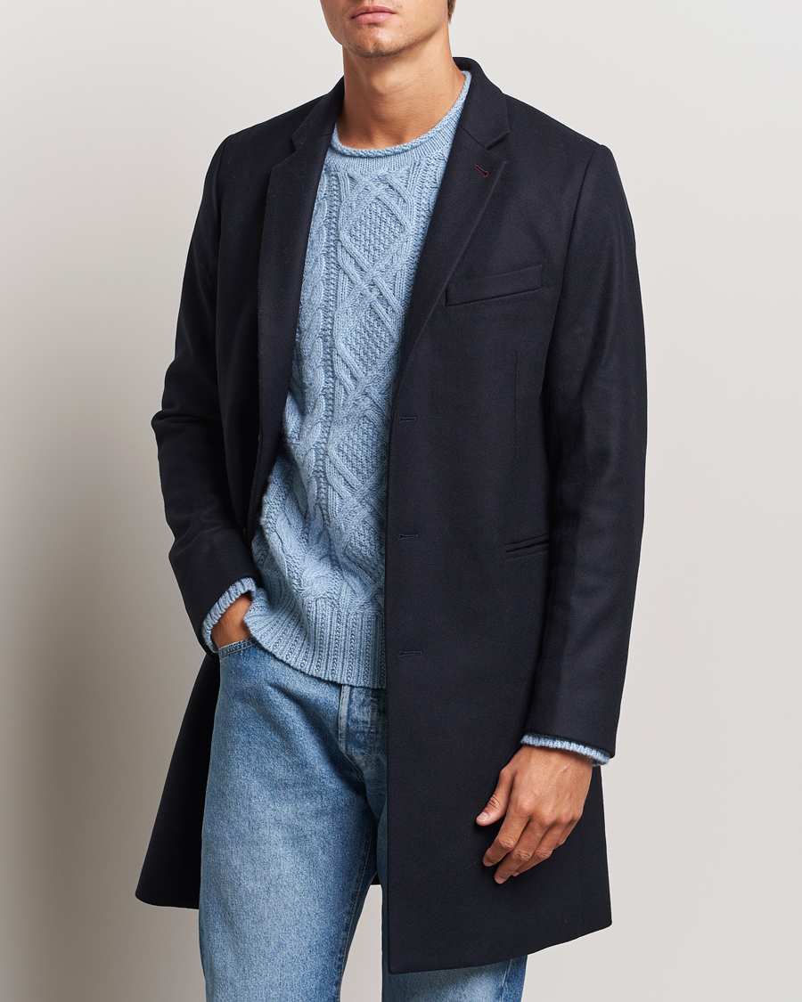 Herre | Jakker | PS Paul Smith | Wool Coat Navy