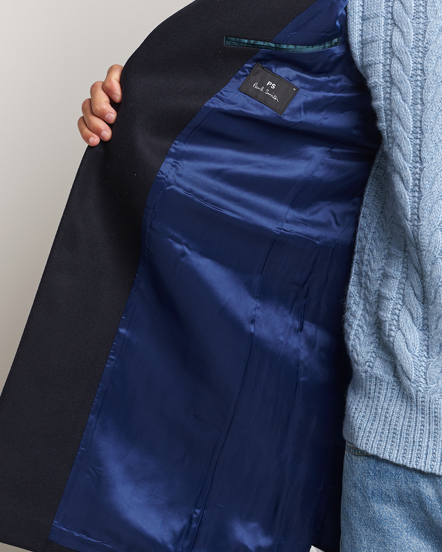 Herre | Jakker | PS Paul Smith | Wool Coat Navy