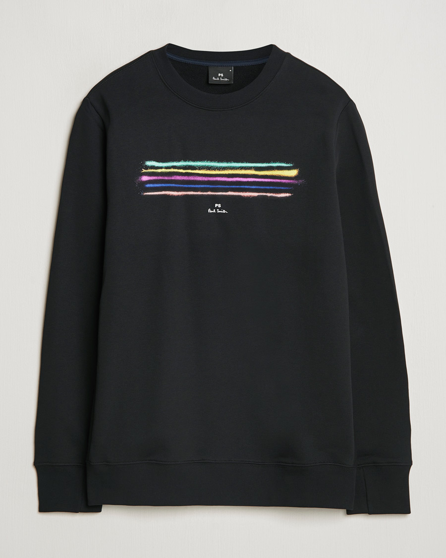 Herre | Gensere | PS Paul Smith | Zebra Crew Neck Sweatshirt Black