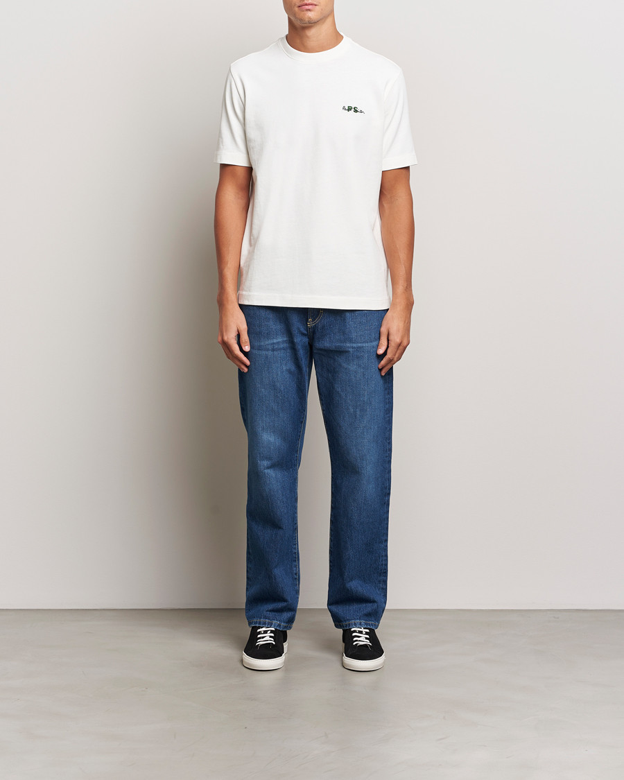 Herre | T-Shirts | PS Paul Smith | PS Crew Neck T-Shirt White