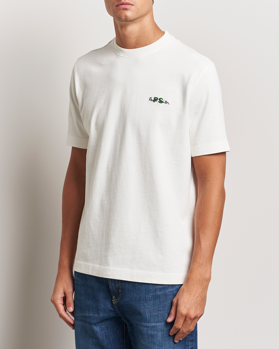 Herre | T-Shirts | PS Paul Smith | PS Crew Neck T-Shirt White